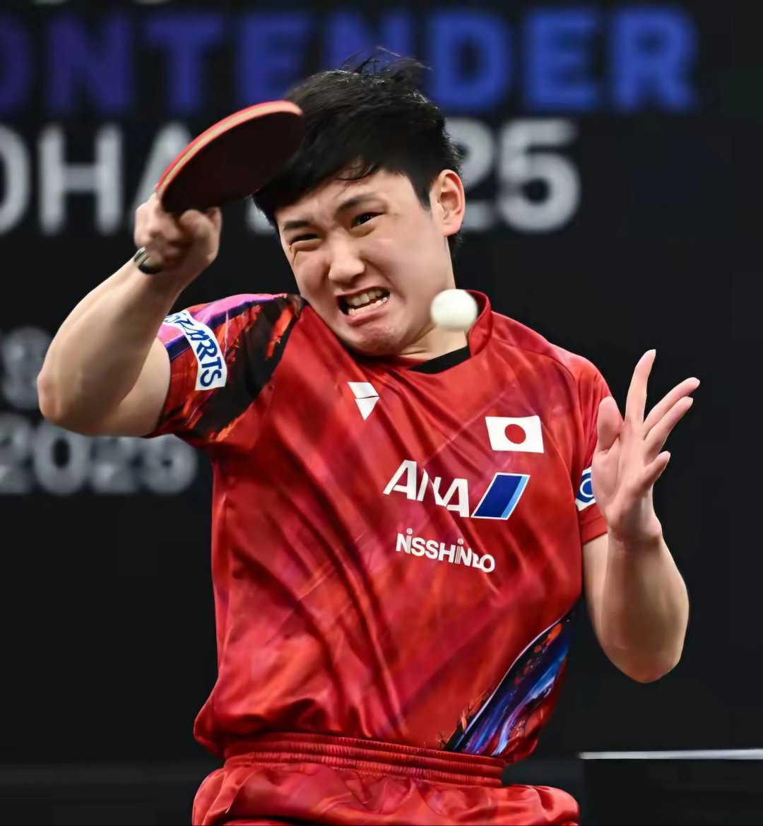 包含韩国乒乓球队血洗英国乒乓球队，张本智和制霸全场的词条